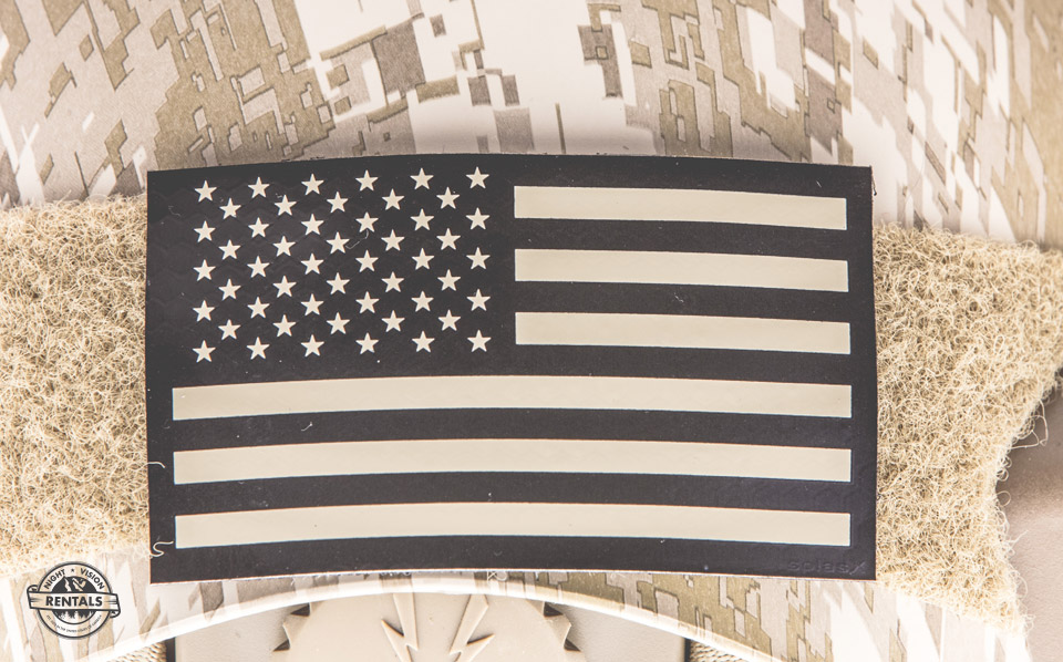 Night Vision Rentals | American Flag IR Patch